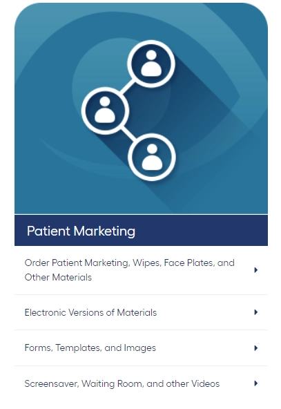 order patient marketing page